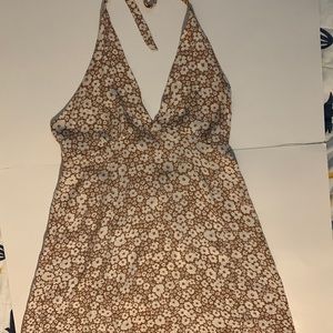 Cotton On flower halter dress